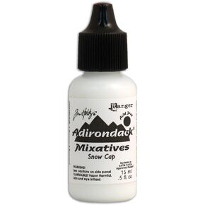 Ranger TAL31611 Adirondack Alcohol Ink Mixatives, 0.5-Ounce, Snow Cap