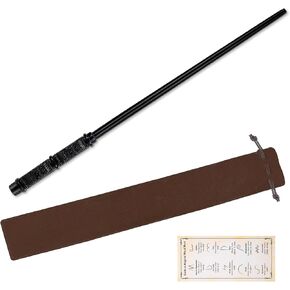 Magic Wizard Wand Resin Witch Sorcerer Wands for Kids Cosplay Party Halloween Costume Accessories, Bone