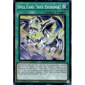 Spell Card Soul Exchange - INFO-EN100 - Super Rare - 1st Edition