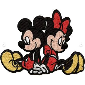 Springs Creative Disney Mickey Mouse Sitting 4x3.2 inches Fabric Applique Patch
