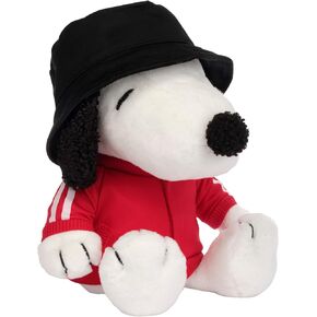 Lambs & Ivy Hip Hop Snoopy Plush Dog Stuffed Animal Toy with Hat & Track Jacket