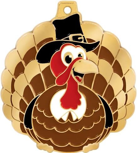 Crown Awards Thanksgiving Medals - Thanksgiving Turkey Medal Prime in Saudi Arabia