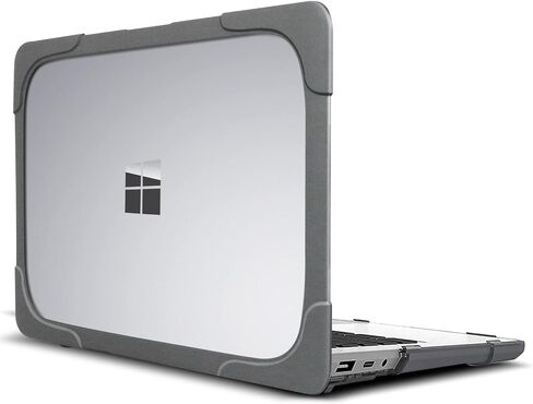 علبة Ibenzer hexpact لجهاز الكمبيوتر المحمول السطحي Microsoft 5/4/3 15 بوصة ، حالة ثقيلة مع Kickstands ، الرمادي ، MS-LP4-15 in Kuwait