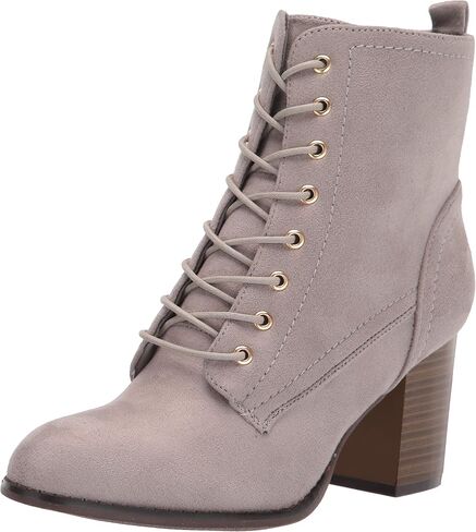 Journee Collection Womens Baylor Faux Suede Ankle Boots Black 7.5 Medium (B,M) in Saudi Arabia
