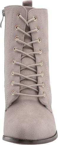 Journee Collection Womens Baylor Faux Suede Ankle Boots Black 7.5 Medium (B,M) in Saudi Arabia