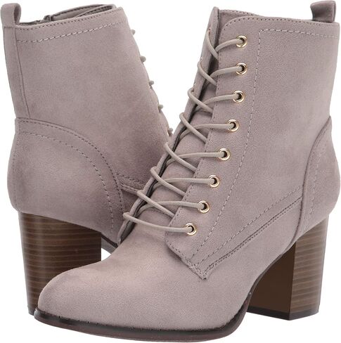 Journee Collection Womens Baylor Faux Suede Ankle Boots Black 7.5 Medium (B,M) in Saudi Arabia