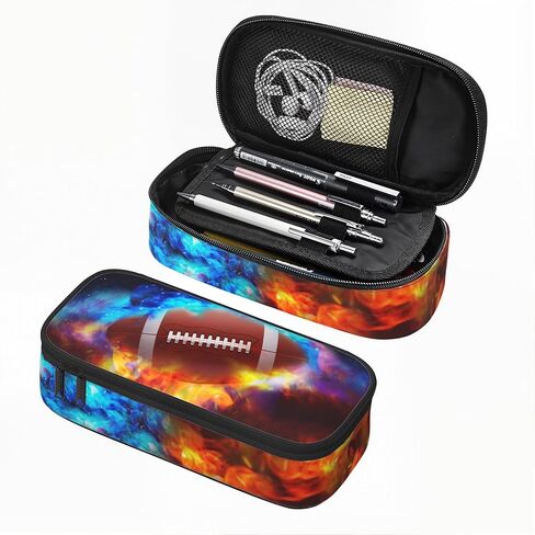 Video Game Controller Pencil Case for Boys Girls, Large Capacity Pen Bag, Pencil Pouch with Zipper Compartments, Organizer for School Office Home Business in Kuwait