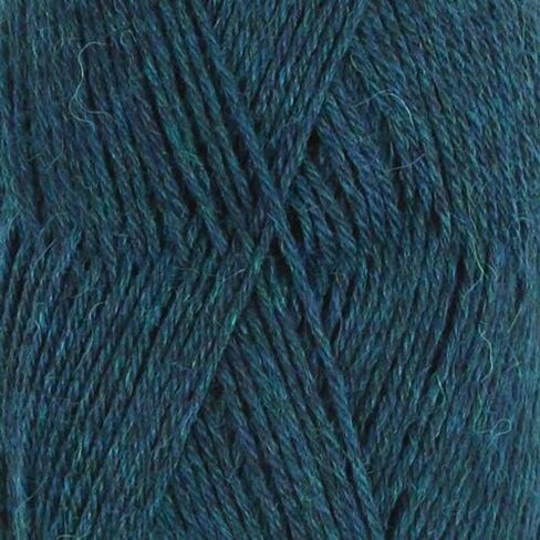 Soft Superfine Alpaca and Wool Blend, Drops Nord, 2 or Fine, Fingering Weight, 4 ply, 1.8 oz 186 Yards per Ball (09 Deep Ocean) in Saudi Arabia