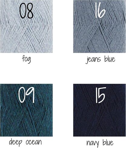 Soft Superfine Alpaca and Wool Blend, Drops Nord, 2 or Fine, Fingering Weight, 4 ply, 1.8 oz 186 Yards per Ball (09 Deep Ocean) in Saudi Arabia