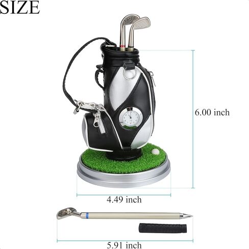 10L0L Golf Pen Holder Office Desk Decor Cool Unique Gift - Best Choice for Golf Love in Saudi Arabia