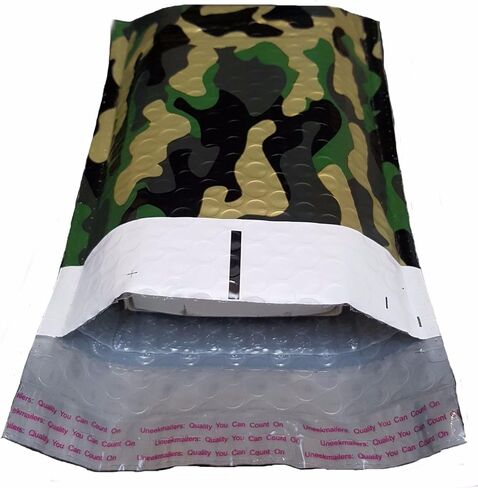 25 6x10 Camo Polle Bubble Mailer Envelope Shipping Paper Paper in Saudi Arabia
