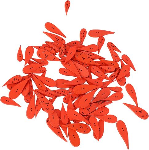 100pcs أزرار أنف الجزر الخشبية - 2 فتحات ، زخرفة DIY لصياغة ، الخياطة ، عيد الميلاد in Kuwait