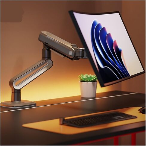 E-sports Monitor Stand Arm Arm Arm Sweep Screen Telescopic Rotating 27-50 Int in Kuwait
