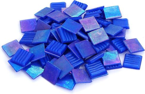 Milltown Merchants Iridescent Mosaic Tile (1 Pound, Black - 4/10 Inch) in Saudi Arabia