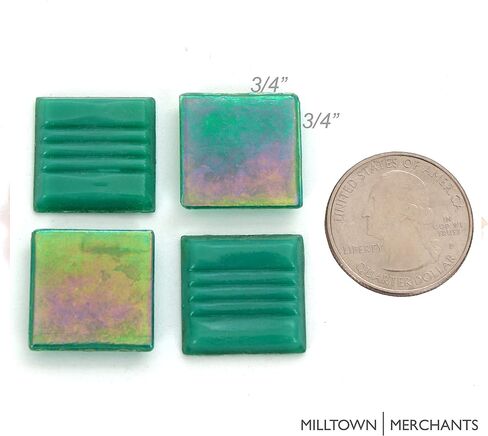 Milltown Merchants Iridescent Mosaic Tile (1 Pound, Black - 4/10 Inch) in Saudi Arabia