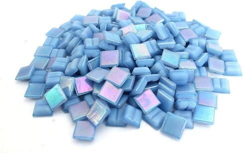 Milltown Merchants Iridescent Mosaic Tile (1 Pound, Black - 4/10 Inch) in Saudi Arabia