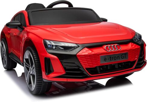 12V Kids Ride on Car Electric Vehicle for Toddlers Boys Girls Aged 3+,Official Audi Authorised Battery Powered,with Parental Remote Control,MP3 Player, Smooth Start, 3 Speeds-Red in Saudi Arabia