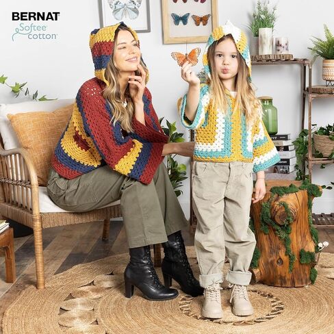 Bernat Softee Cotton Yarn, Blue Waves in Saudi Arabia