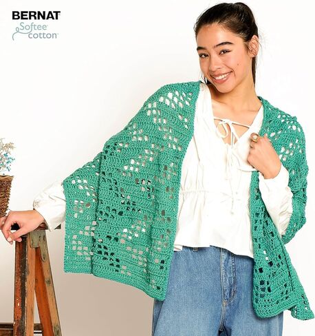 Bernat Softee Cotton Yarn, Blue Waves in Saudi Arabia