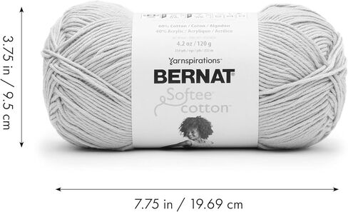 Bernat Softee Cotton Yarn, Blue Waves in Saudi Arabia