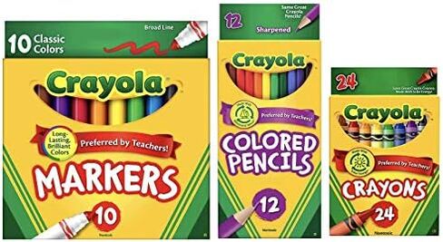 Mega Back to School Supply Kit Bundle - أكثر من 90 عنصرًا لجميع الدرجات - محكم واسع in Saudi Arabia