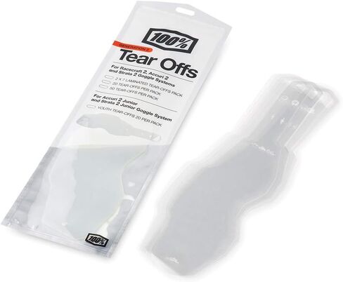 100% RC2/AC2/ST2 Standard Tear-Offs 20 PK in Saudi Arabia