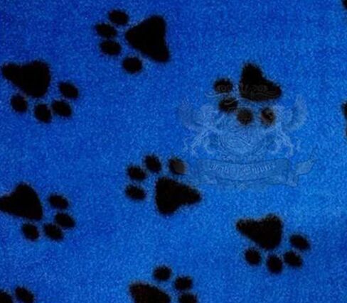 يطبع نسيج الصوف القطبي طباعة الحيوانات pawprint multicolor / 60 "واسعة / تباع بواسطة الفناء Fe-S-209 in Kuwait