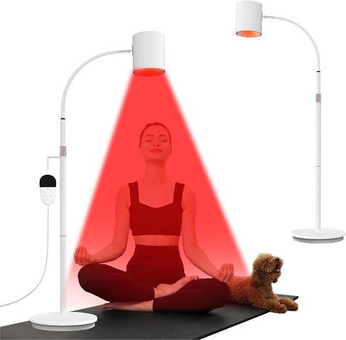 Red Light Therapy for Body with Tripod, 180LEDs Upgrated 3-in-1 Chip Infrared Light Therapy Device, 660nm ＆ 850nm Deep Red Light Lamp for Face, Neck, Back in Saudi Arabia