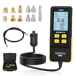 جهاز قياس ضغط زيت ناقل الحركة الرقمي من AUTOOL جهاز اختبار ضغط سائل ناقل الحركة الرقمي 0-426 رطل لكل بوصة مربعة 0 ~ 29bar 0 ~ 30 كجم/سم²، طقم قياس ضغط زيت علبة التروس مع خرطوم ومحولات شاشة عرض خلفية 2.8 بوصة in Kuwait