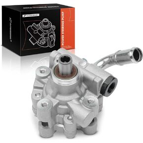 A-Premium Power Steering Pump Compatible with Chrysler 300 2005-2010 & Dodge Challenger 2009-2010, Charger 2006-2010, Magnum 2005-2008, 2.7L 3.5L Gas, Replace # 4782523AC, N9900693