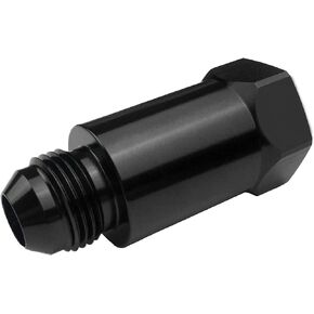 Inline Roll Over Check Valve 6AN Female to 6 AN Male In-line Fuel Cell Rollover Vent Valve Aluminum Adapter Fittings