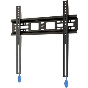 ELG Fixed/Low Profile TV Wall Mount for TVs 32" to 77", Holds up to 110 lbs, Max VESA 400X400mm, Fits 12", 16" Wood Studs, Automatic Locking/Quick Release System, N01V4, Steel, Black
