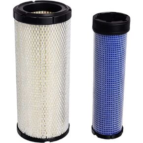 P822858 P821575 Air Filter Set Compatible with Wixx FPG05 Air Cleaner Replaces 11013-7044 11013-7045 2508301-S 2508304-S M131802 M131803 46438 Outer Air and 42985 Inner Air Filter