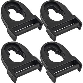 4 Pcs Kayak Seat Clips, Kayak Replacement Parts Hooks Compatible with Lifetime Emotion, Kayak Accessories (Black)