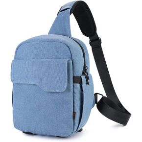 G-raphy Camera Sling Bag Camera Bags for Photographers Camera Backpack Canvas Shockproof with Tripod Holder/Raincover Women Men