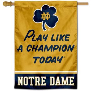 Irish Play Like A Champion Today Top Sleeve Banner Flag