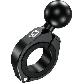BRCOVAN Aluminum Alloy Large Bar Clamp Mount with 1.5'' TPU Ball, Fit on ATV UTV 1.5''/1.75''/1.85''/2''/2.1'' Roll Cage, Compatible with RAM Mounts C Size 1.5'' Ball Double Socket Arm