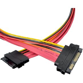 SAS 29PIN SFF-8482 ذكر إلى أنثى كابل تمديد كابل القرص الصلب in Kuwait