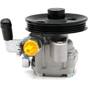 21-5440 Power Steering Pump with Pulley for 2004 2005 2006 2007 2008 2009 for Kia Spectra5, 2005-2010 for Kia Sportage, 2005-2009 for Hyundai Tucson, OE-Quality New Power Assist Pump