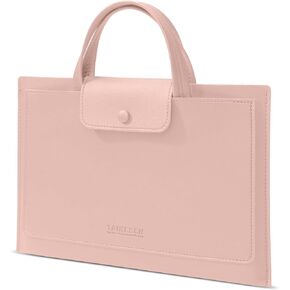 حافظة كمبيوتر محمول متوافقة مع جهاز Macbook Pro/Max M2/M1 A2779 A2442 الجديد مقاس 14 بوصة، Air 13.6 بوصة، Surface 5/4/3، 14 بوصة Dell ASUS Acer Chromebook/HP Stream/IdeaPad، حقيبة PU مع حقيبة صغيرة، أخضر in Kuwait