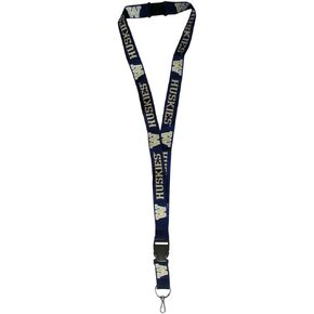 NCAA Siskiyou Sports Fan Shop Washington Huskies Lanyard 21 inch Team Color