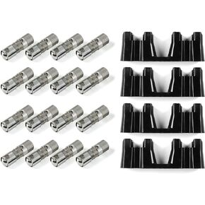 16pcs Hydraulic Roller Lifters & 4pcs Guide Trays Fits for GM LS7 Lifters LS/LQ 4.8L/5.3L/5.7L/6.0L/6.2L Engine Hydraulic Roller Valve Lifters Replace 12499225 12595365 HT-2148 HL124