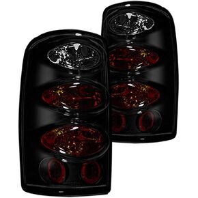 Winjet Tail Lights Assembly Compatible with 2000 2001 2002 2003 2004 2005 2006 Chevy Suburban/Tahoe/GMC Yukon Yukon/Yukon XL 1500/ Yukon XL 2500 Taillights Tail Lamps, Passenger Driver Side Smoke