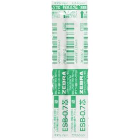 Zebra B-RESB7-BK Oil-Based Ballpoint Pen Refill, Sharbo ESB-0.7 Lead, Black, 10 Pens