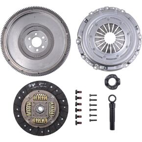 Valeo 52285616 Solid Flywheel Clutch Conversion Kit Compatible with Select Volkswagen Jetta, Golf, Beetle, and Rabbit Models