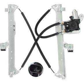 741-578 Rear Left Power Window Regulator with Motor Driver Side for Chevrolet Silverado 1500 3500 2001-2006 GMC Sierra 1500 2500 HD 3500,19301981 GM1550114 15135970 15206912