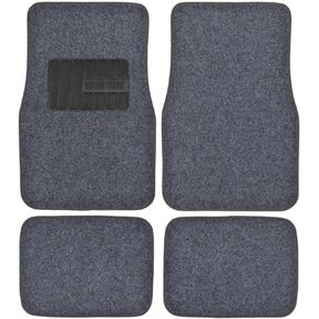 Motor Trend FatRug Premium Carpet Car Floor Mats - Thick Robust Auto Gear, Universal Fit for Your Car Truck or SUV, Beige