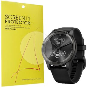 Compatible for Garmin vivomove Trend Screen Protector, [6 Pack] Full Coverage TPU Clear Film Compatible with Garmin vivomove Trend 40 mm Smartwatch (6 Pack)