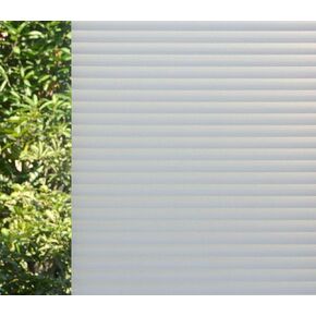 VSUDO 1 Roll 35.4" by 78.7" Privacy Window Film, Blind Pattern Window Tint, Static Cling Window Glass Sticker for Home (19.37 Sq. Ft Total)