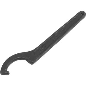 Motoforti 45-52mm Universal Black Motorcycle Rear Shock Absorber Spanner Hook Adjustment Round Nut Wrench Repair Tool